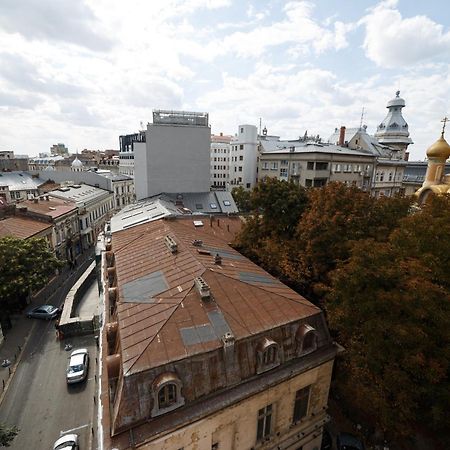 Rooftop Apartment Street Doamnei 布加勒斯特 外观 照片