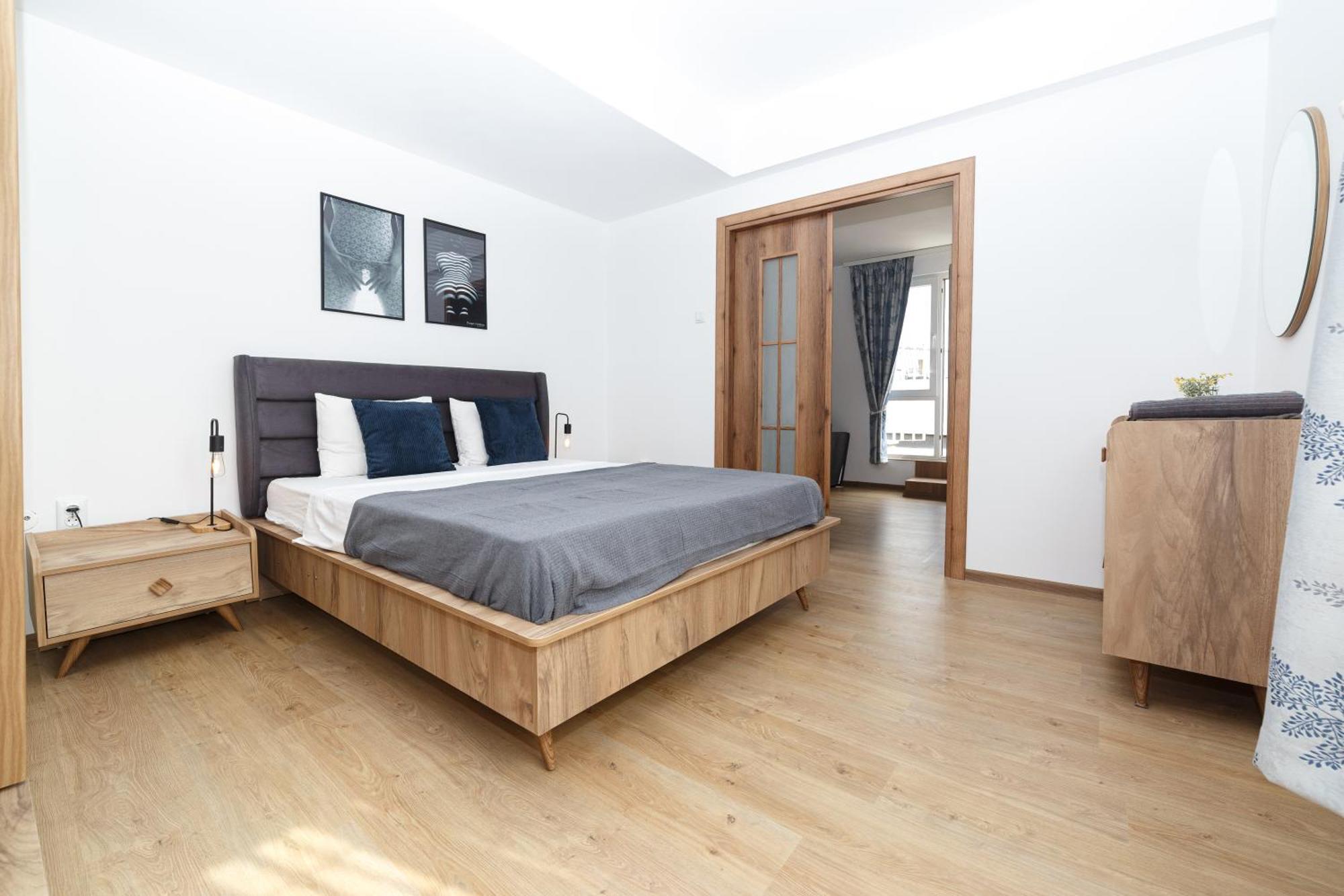 Rooftop Apartment Street Doamnei 布加勒斯特 外观 照片