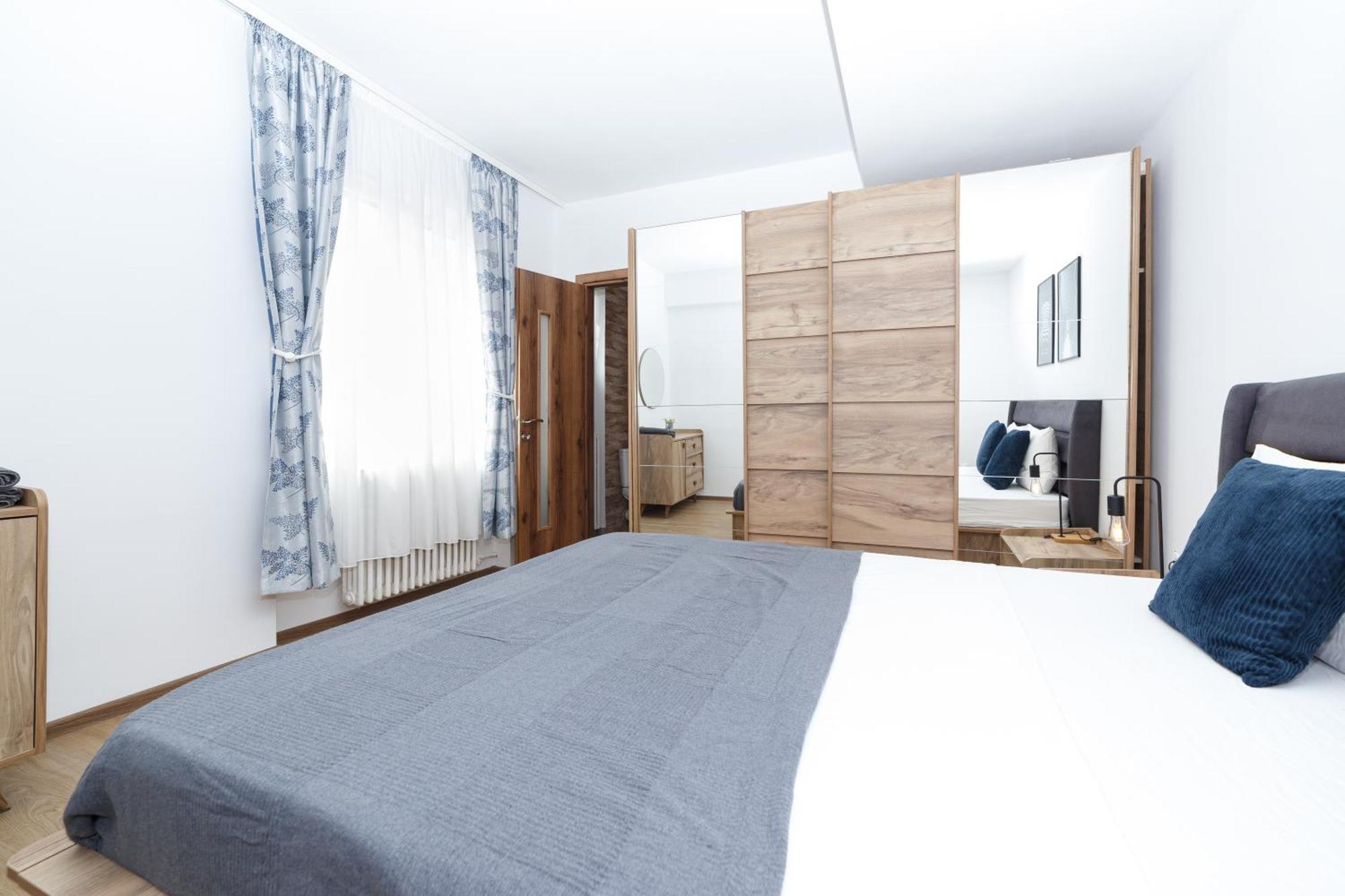 Rooftop Apartment Street Doamnei 布加勒斯特 外观 照片