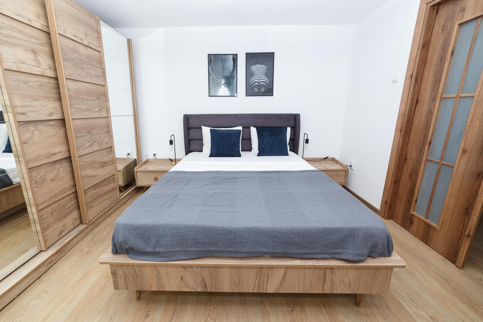 Rooftop Apartment Street Doamnei 布加勒斯特 外观 照片
