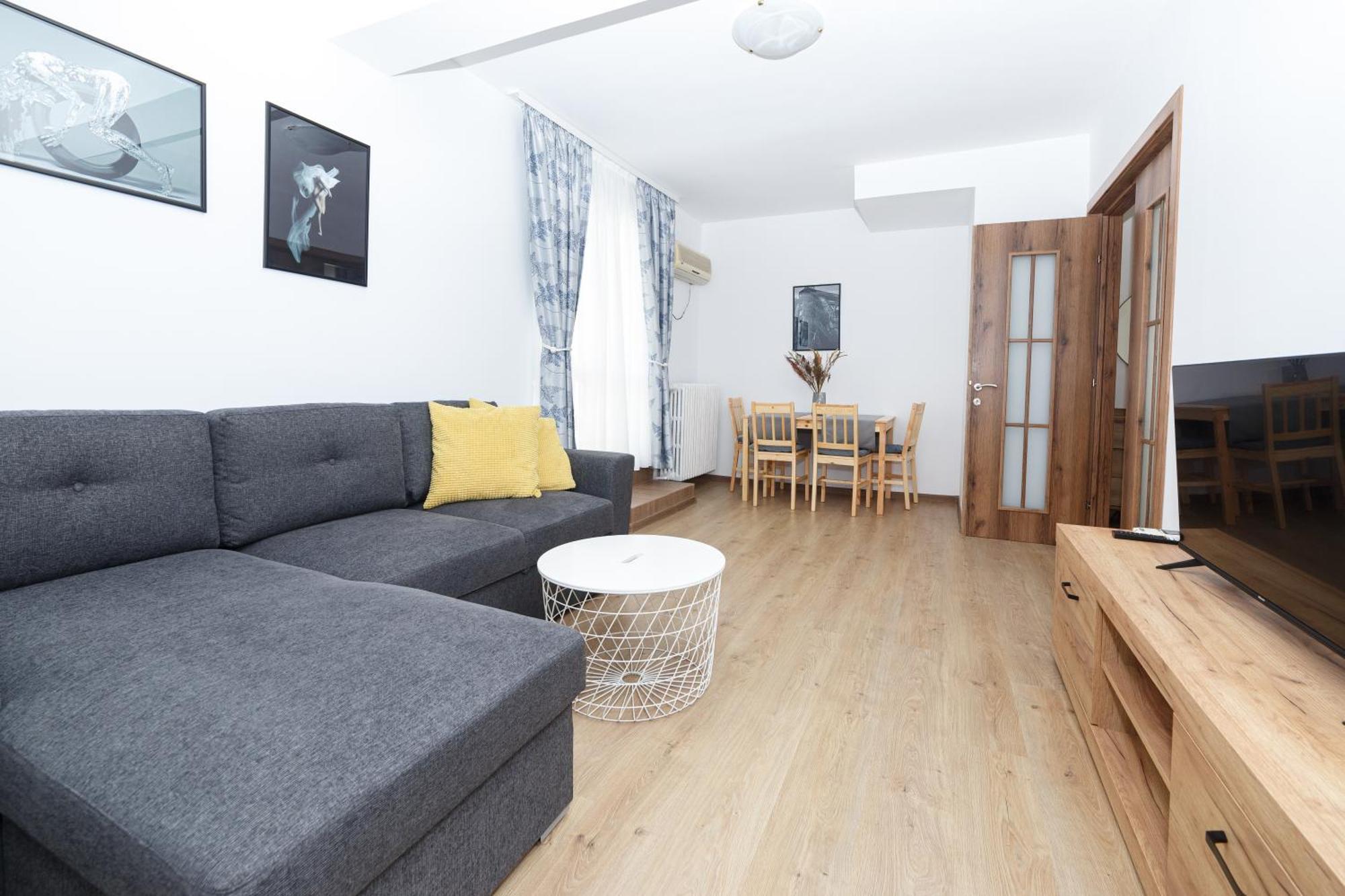 Rooftop Apartment Street Doamnei 布加勒斯特 外观 照片